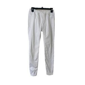 Eileen‎ Fisher White Extra Small Skinny Pull On Jeans Casual Preppy Minimalist
